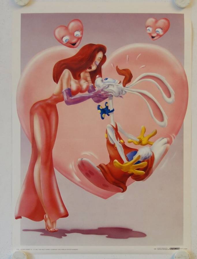 Who framed Roger Rabbit Poster Prints vintage commercial poster prints (7)